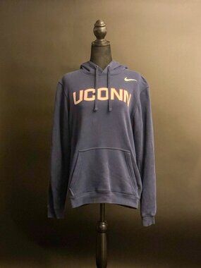 UCONN Blue Nike Hoodie